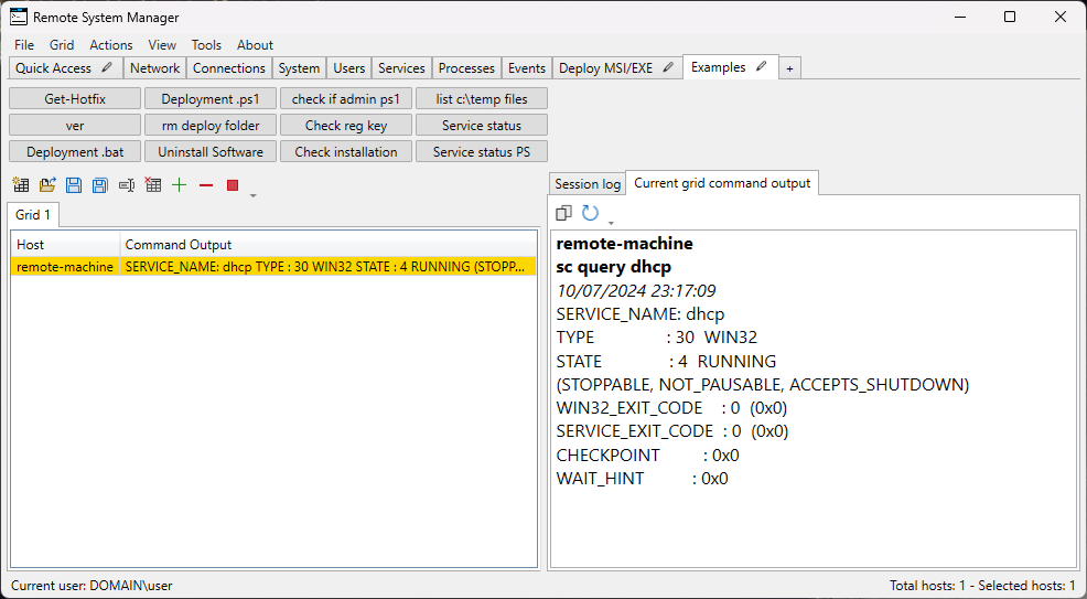 Cmd command example - step 5